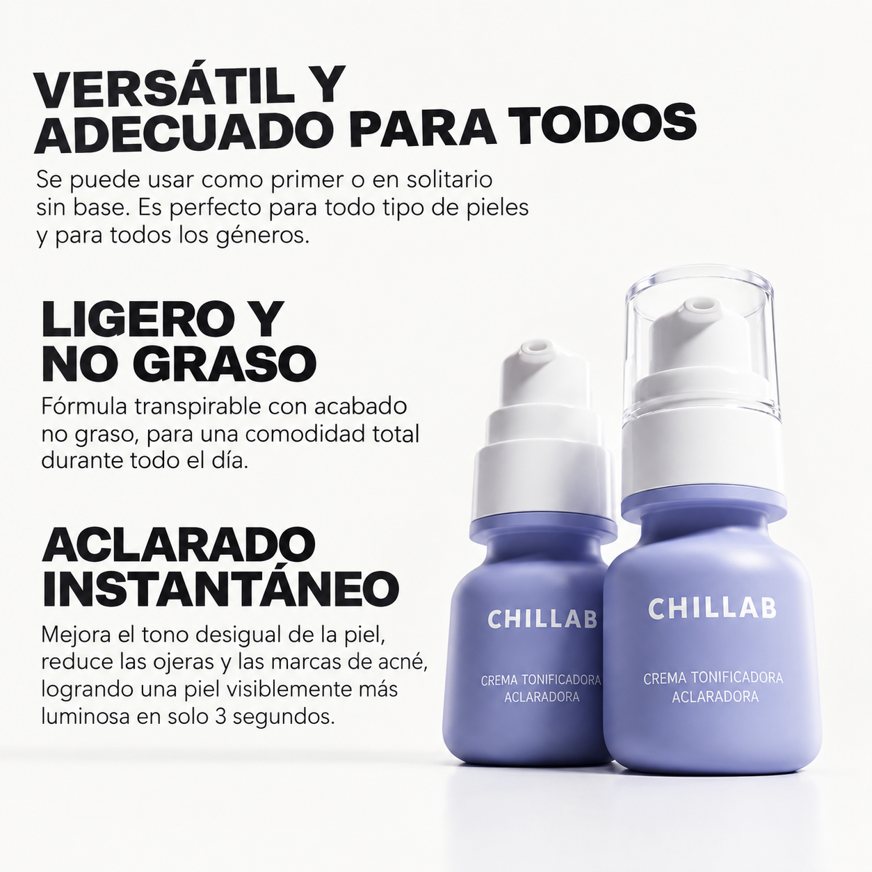 Crema Iluminadora Tono-Up — Airy White